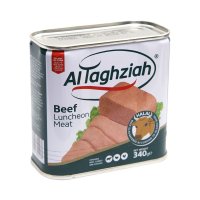 Al Taghziah Beef Luncheon Meat Can 340g