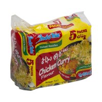 INDOMIE Instant Noodles Chicken Curry 5pcsX75g