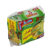 INDOMIE Instant Noodles Vegetable Flavour 5pcsX75g