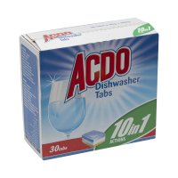 Acdo Dishwasher Tabs 10 in1 Action 30tabs