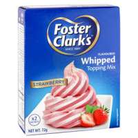 Foster Clark Whipped Topping Mix Strawberry 72G