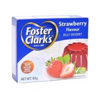 FOSTER CLARKS Jelly Powder Strawberry Flavor 85g