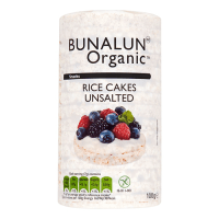 BUNALUN Organic Rice Cakes Unsalted 100g