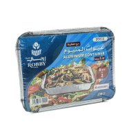 ROBBY Aluminium Food Container Medium 8pcs