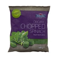 EMBORG Frozen Spinach Chopped Organic 400g