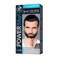 POWER MEN COLOR CREAM 02 DARK BROWN