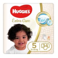 HUGGIES Diaper Value  Size 5 34's