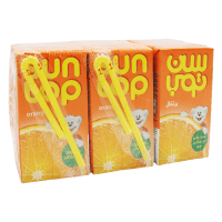 SUN TOP Orange Juice 125mlx6