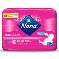 NANA Sanitary Pads Maxi Norml Wings 10's