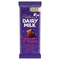 CADBURY DAIRY MILK FRUIT&NUT CHOCO 100G