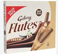 GALAXY CHOCO FLUTES CREAM VPACK 22.5GX5