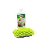 TURTLE Wax Zip Wax 473ml + Chenille Mitt 8"
