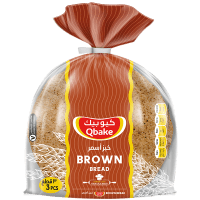 QBAKE Arabic Bread Brown 3pcs