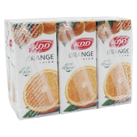 KDD Orange Juice 180ml x 6