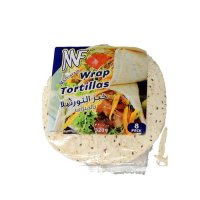 MF Wrap Tortillas Whole Wheat 8Pcs, 320g