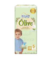 BABYJOY DIAPERS OLIVE MEGA PK JUNIOR 42S