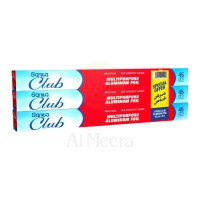 SANITA Club Aluminum Foil 6Mx45cm, 3pcs