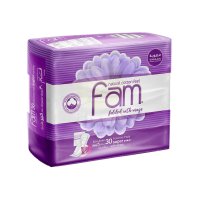 SANITA FAM Super Pads Folded with Wings 30's