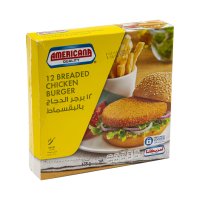 AMERICANA Breaded Chicken Burger 12pcs, 678g