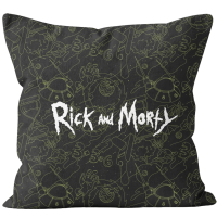 Rick & Morty Novelty Cushion 45X45Cm 3072