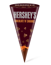 HERSHEYS CHOCO CARAMEL CONE 100ML