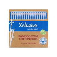 XCLUZIVE BAMBOO STEM COTTON BUDS 100S