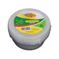 QPAC MICROWAVABLE CONTAINER 250ML 5PCS