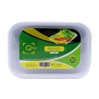 Qpac Plastic Trays No.1 50Pcs Pt1