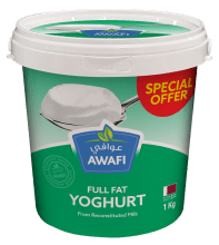 AWAFI Fresh Yoghurt Full Fat Pack 1kg