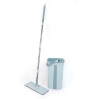 HOME PRO Microfiber Flat Mop with Bucket