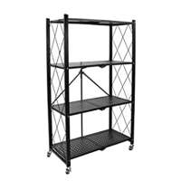 HOME PRO Folding Rack 4-Layer 71x126x34cm