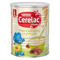 NESTLE Cerelac Infant Cereal Wheat & Date Pieces 400g