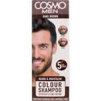 Cosmo Men D.Brwn Beard&Moustch Shp 180Ml