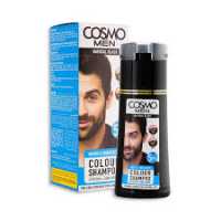 Cosmo Men Blk Beard&Moustach Shp 180Ml