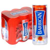 BARBICAN CAN STRAWBERRY 250MLX6