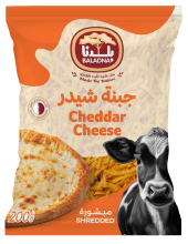 BALADNA SHREDDED CHEDDAR CHEESE 200G
