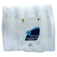 Al Meera Water Cup Clear 6.5Oz (50Pcx5Set) Pkt