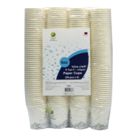 Al Meera Paper Cup 6Oz 50Pcs X 4 Pkt