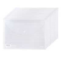 DELI BUTTON FILE A4 10PCS