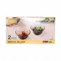 RYB GLASS BOWL 120MM 2PCS 203895 KFXW L2