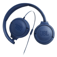 JBL Headphone Wired On-Ear Blue T500