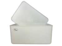 TRISHI STORAGE BOX W/LD 36.5X26X16CM 726