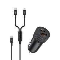 PLATINUM CAR CHARGER MINI 48W+2IN1 CBLE