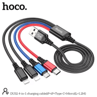 HOCO 4 IN 1 CABLE DU32 BLK