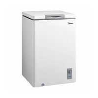MIDEA Chest Freezer 100L White HS-131CN