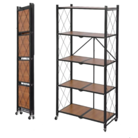 Schon Haus 5 Tier Foldable Shelves 250430-4