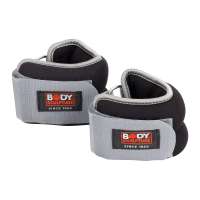 BODY SCULPTURE Softway Ankle Weights 5Lbs, Gray