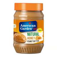 AMERICAN GARDEN Natural Peanut Butter Honey 454g