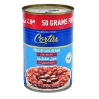 CORTAS Peeled Fava Beans with Chili 400g