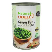 NATURAL Green Peas Ready To Eat 400g